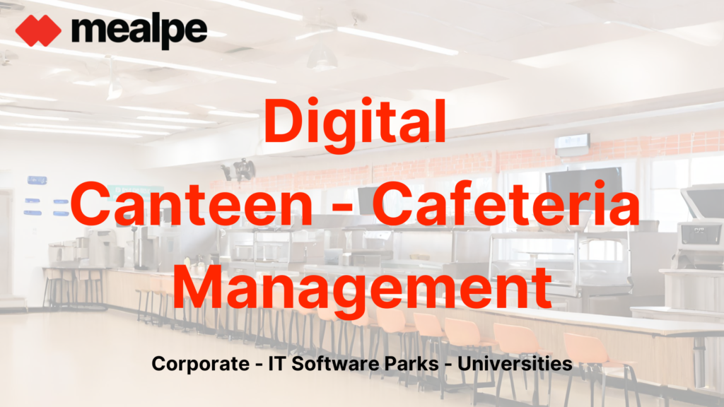 Digital Canteen - Cafeteria Management