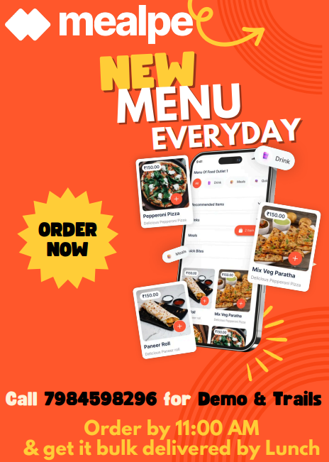 MealPe - The Freshest Team Lunch Delivery for Your Company in India